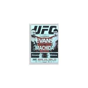   ) #UFC98   UFC 98 Rashad Evans Lyoto Machida Mat Sports Collectibles