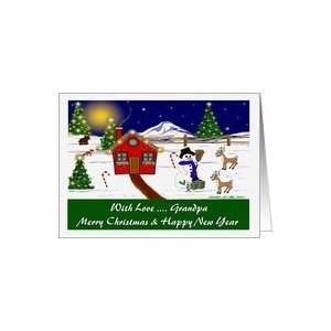  Grandpa / Merry Christmas & Happy New Year Card Health 