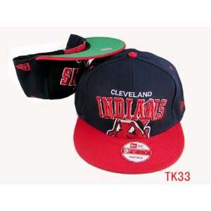  NFL Cleveland Indians Dark Blue Snapback Hats Sports 
