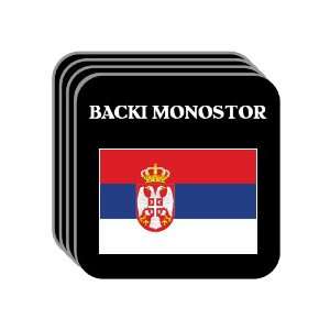  Serbia   BACKI MONOSTOR Set of 4 Mini Mousepad Coasters 