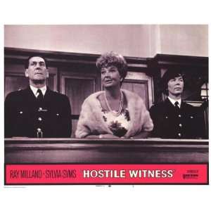  Hostile Witness Movie Poster (11 x 14 Inches   28cm x 36cm 