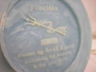 1979 MYTHOLOGY POSEIDON PLATE RELIEF APPLEBY AVONDALE  