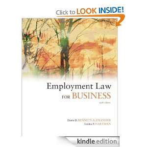 Employment Law for Business Dawn Bennett Alexander  