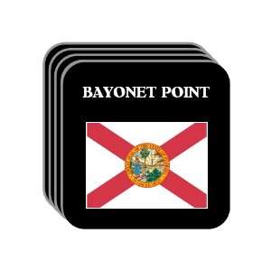  US State Flag   BAYONET POINT, Florida (FL) Set of 4 Mini 