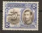 GRENADA SG74a 1906 2/= GREEN & ULTRAMARINE MTD MINT  