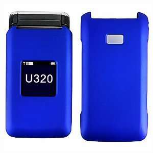  Samsung Haven U320 Blue Rubberized Hard Protector Case 