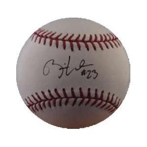  Rickie Weeks Autographed Baseball