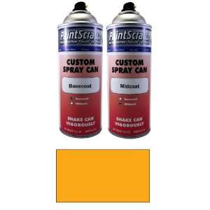  12.5 Oz. Spray Can of Imola Orange Pearl Metallic Tricoat 