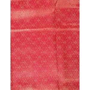   with Golden Thread Weave   Pure Silk Handloom Broc (Sold by the yard