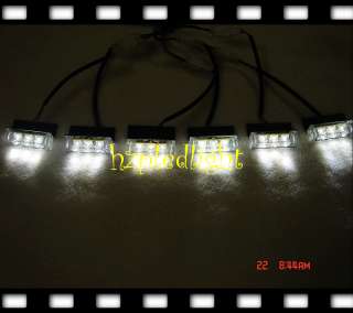18 LED Strobe Flashing Light Panel Emergency White  