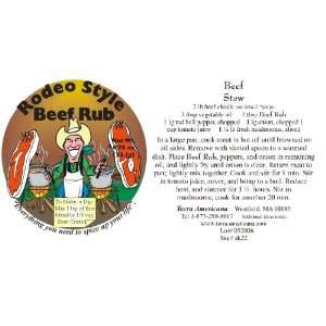 Rodeo Beef Rub Style Spice Kit  Grocery & Gourmet Food