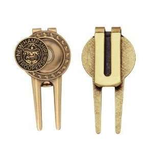  GD0961F    Brass Golf Divot Tool with ball marker and 
