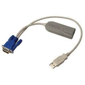   COMPENSATION KVM SW. RJ 45 Female, HD 15 Male, Type A Male USB Office