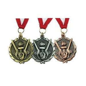  Award Medals with Ribbons