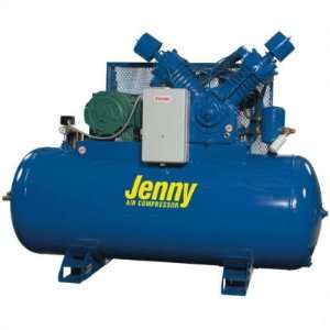 Jenny Two Stage Electric Stationary Tank Mounted Air Compressors Pump 