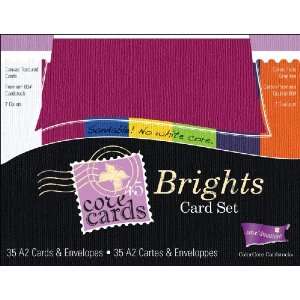  Core Cards/Envelopes A2 Size 35/Sets   Brights Everything 