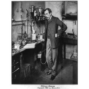  ,chemist,noble gases,Nobel Prize,equipment,c1904