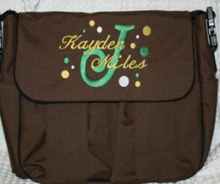 Personalized Diaper bag 100s of design choices  