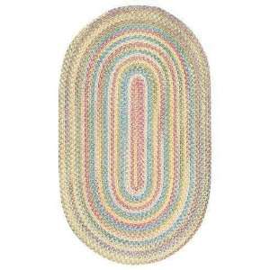  Seabrooke Chenille Area Rug   5 round, Beige