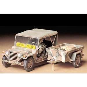    Tamiya 1/35 M151A2 Ford Mutt with M416 Trailer Toys & Games