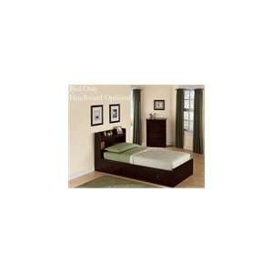 My Space, My Place Twin Storage Bed in Walnut   Lane Furniture 316 301