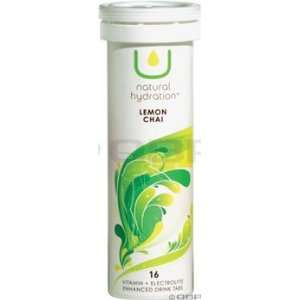  U Natural Hydration 8 tube pack Lemon Chai Sports 