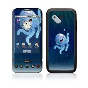  HTC Google G1 Skin Decal Sticker   Happy Squid Everything 