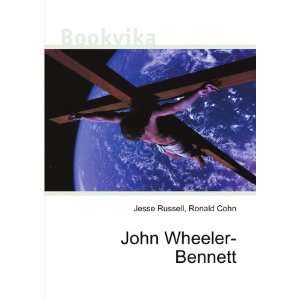  John Wheeler Bennett Ronald Cohn Jesse Russell Books