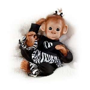  Baby Chimpanzee Doll Baby Binti by Ashton Drake Toys 
