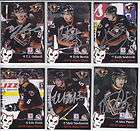 2007 08 Calgary Hitmen Kyle Bortis Autograph