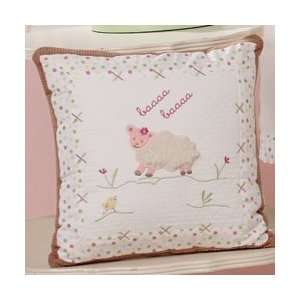 Baa Baa Lamby Throw Pillow 