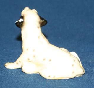 Vintage Morten Dalmation Puppy Dog Figurine Chipped Ear  