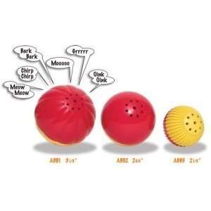    Pet Qwerks ABB3 Animal Babble Ball 2 1/8 in Small