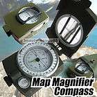 military hiking camping metal army lens map $ 16 99  see 