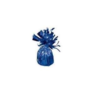  2.5 Blue Foil Balloon Weights