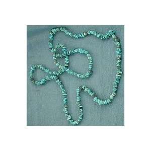    Baroque Necklace   Continuous 32 36   Turquoise Nugget Beauty