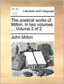   The poetical works of John Milton, Milton