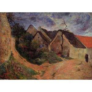   Paul Gauguin   24 x 18 inches   Village Street, Osn