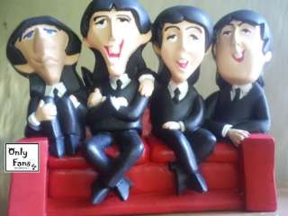 39.99 OBO   The Beatles Sargent Pepper 4 Bust Collector Set  