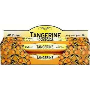  Tulasi Tangerine Incense 20 Stick Hex Pack