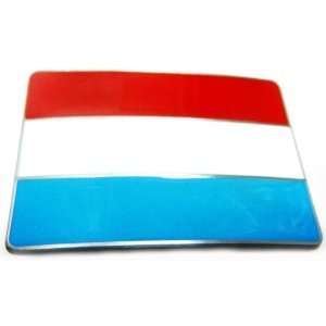 Luxembourg Flag Belt Buckle (Brand New)
