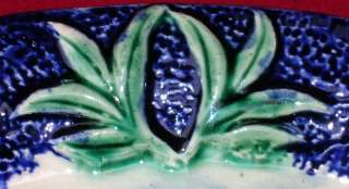 MAJOLICA PALISSY FISH PLATTER FRANCOIS MAURICE SIGNED 2  