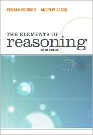   of Reasoning, (0495809187), Ronald Munson, Textbooks   