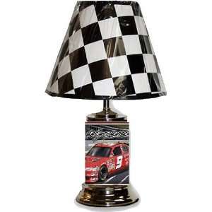  Kasey Kahne 18 Tall Table Lamp with shade Sports 