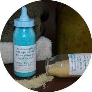  Baby Shower Favors Baby Botte Bath Salts Baby