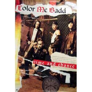  COLOR ME BADD TIME AND CHANCE 24x 36 Poster Everything 