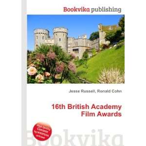  16th British Academy Film Awards Ronald Cohn Jesse 