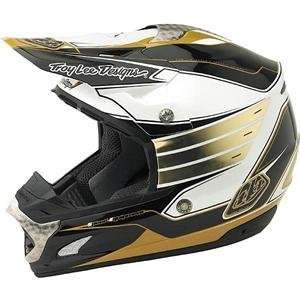  Troy Lee Designs SE2 Mach Helmet   X Large/White/Gold 