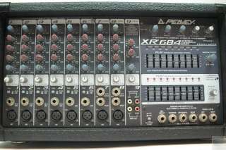 Peavey XR684 Stereo Powered Mixer Pro Audio w/ 400SC Power Module 
