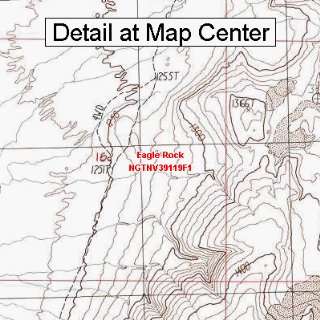  USGS Topographic Quadrangle Map   Eagle Rock, Nevada 